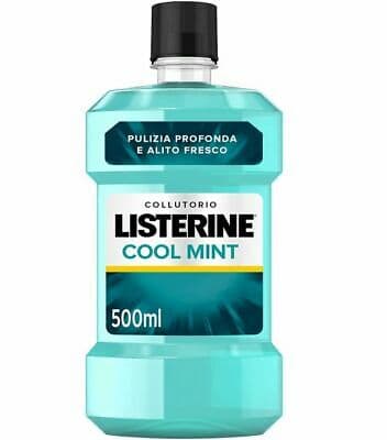 Listerine Coolmint Collutorio Antiplacca Rinfresca Alito 500 ml