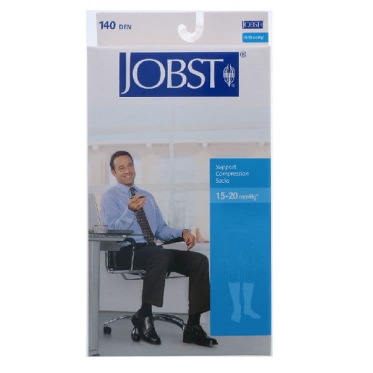 Jobst For Men Gambaletto 15-20mmhg Nero Taglia 5