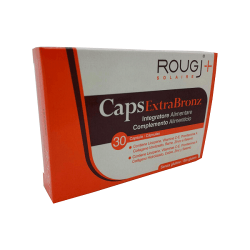 ROUGJ CAPS EXTRA BRONZ INTEGRATORE ALIMENTARE 30 CAPSULE