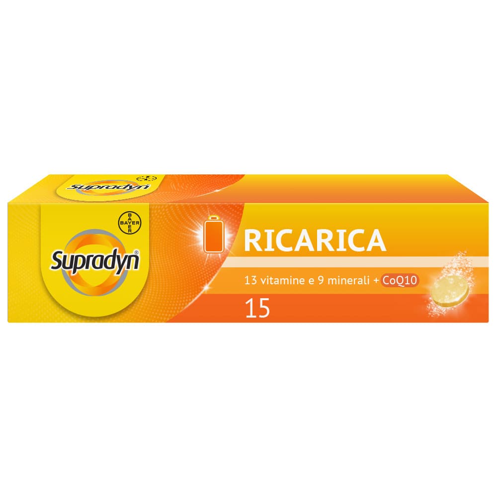 Supradyn Ricarica Integratore Multivitaminico Completo e Minerali 15 Compresse Eff
