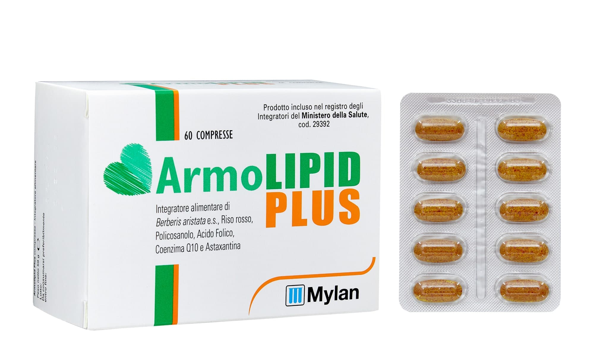 Armolipid Plus Integratore per il Colesterolo 60 Compresse