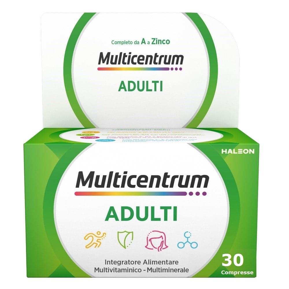 Multicentrum Integratore Multivitaminico Multiminerale 30 Compresse