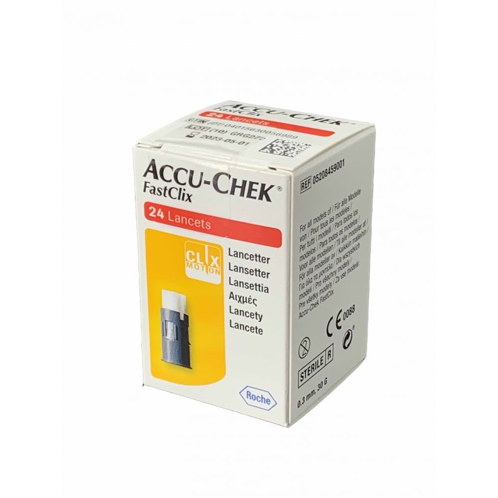 Accu-Chek Fastclix Lancette Pungidito 24 Pezzi