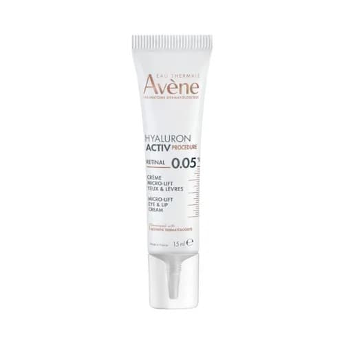 Avene Hyaluron Activ Procedure Micro-lift Crema Labbra & Occhi 0,05% Retinaldeide 15ml