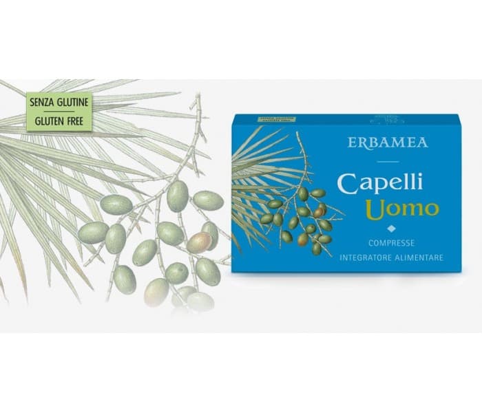 Erbamea Capelli Uomo 24 Compresse