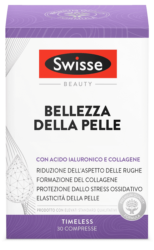 Swisse Bellezza Della Pelle Integratore Con Acido Ialuronico 30 Compresse