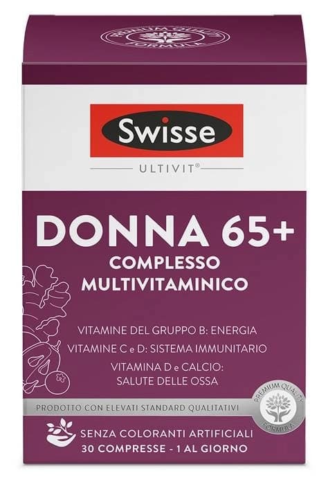 Swisse Donna 65+ Integratore Multivitaminico 30 Compresse