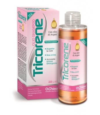 Tricorene Shampoo Natural Rinforzante con Olio di Argan 210 ml