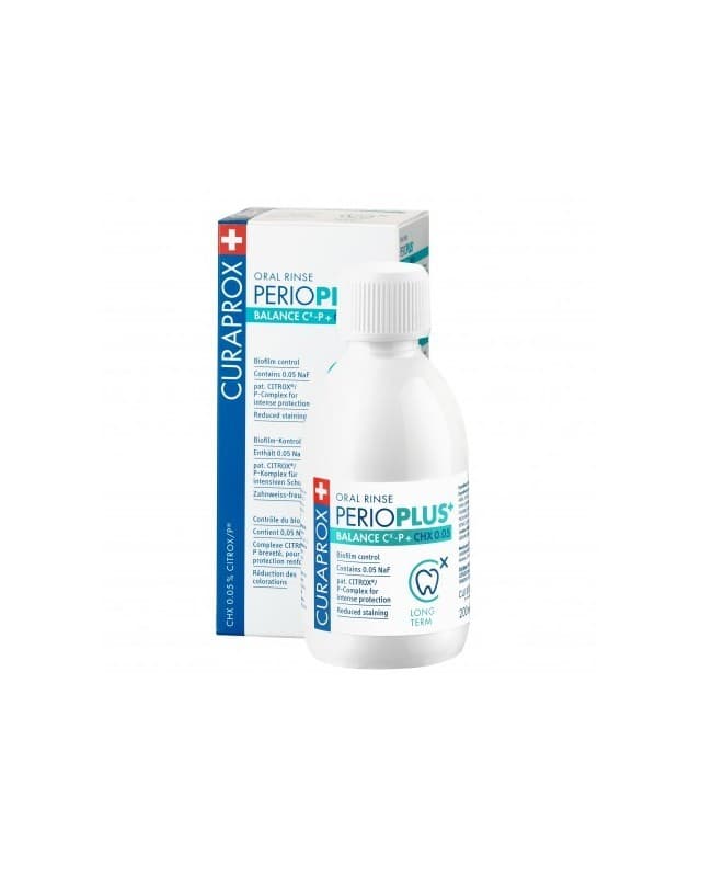 Curaprox Collutorio Perio Plus + Balance CHX 0,05% 200ml