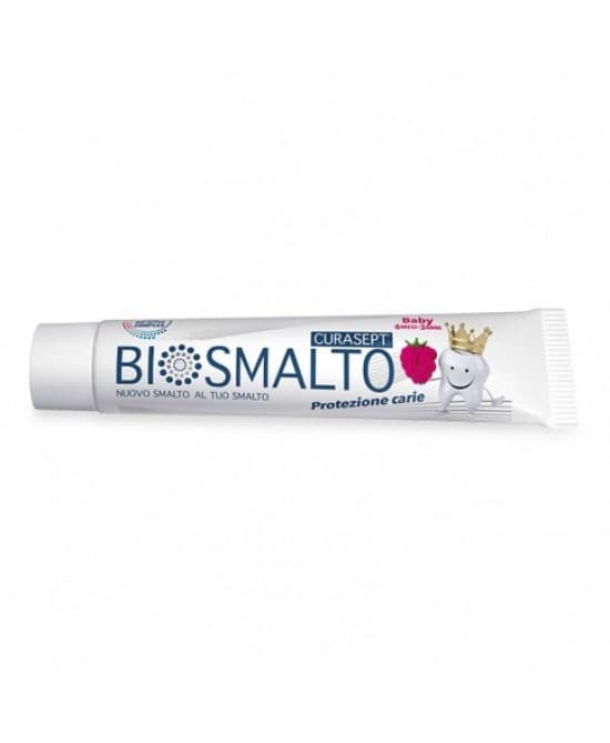 Curasept Biosmalto Baby Dentifricio Per Bambini 6-36m Senza Fluoro 30ml