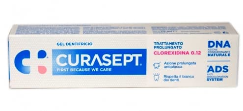 Curasept Gel Dentifricio 0,12% Ads+Dna 75 ml