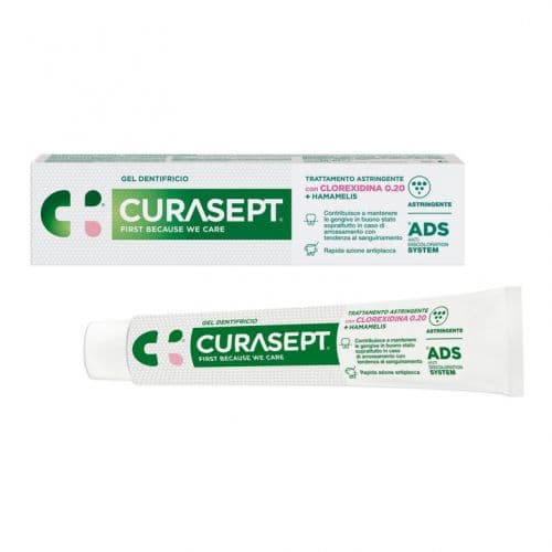 Curasept Ads Trattamento Astringente Clorexidina 0,20% Dentifricio 75ml
