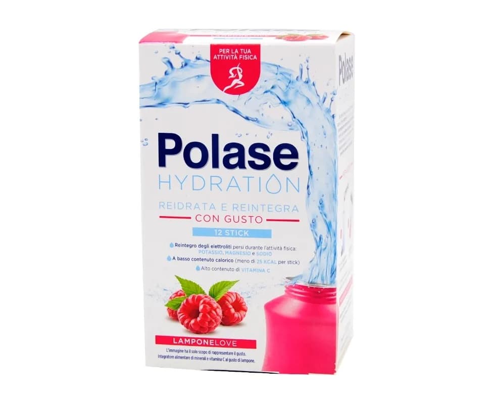 Polase Hydration Gusto Lampone 12 Buste