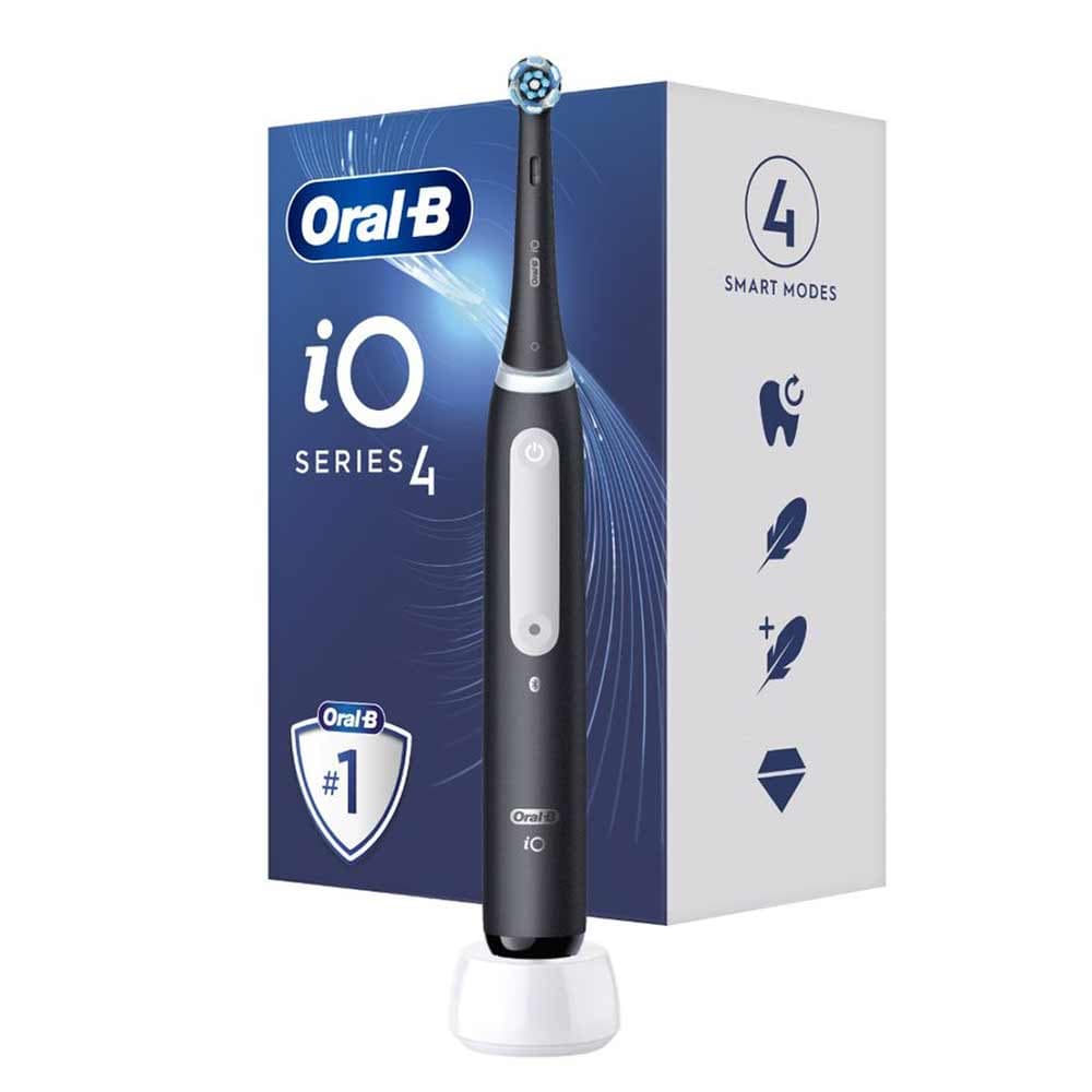 Oral B Io 4 Black Spazzolino Elettrico Con Intelligenza Artificiale 1 Pezzo