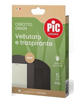 Pic Cerotto Green con Supporto in Bambù 10X15 Cm 5 Pezzi