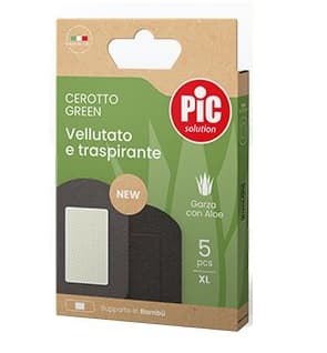 Pic Cerotto Green con Supporto in Bambù 5 X 7,5 Cm 5 Pezzi