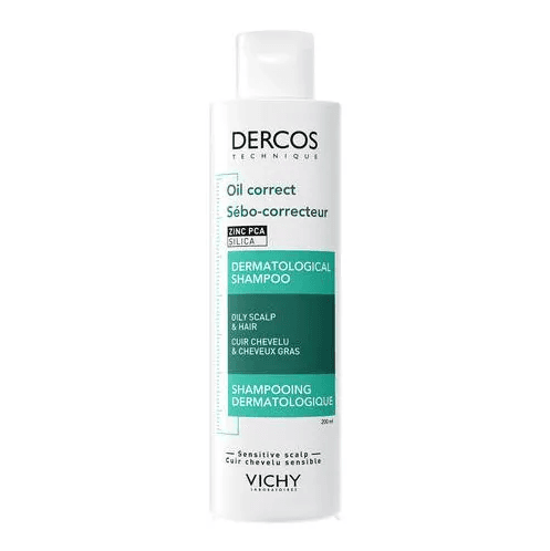 Vichy Dercos Shampoo Sebo Regolatore Per Capelli Grassi 200ml