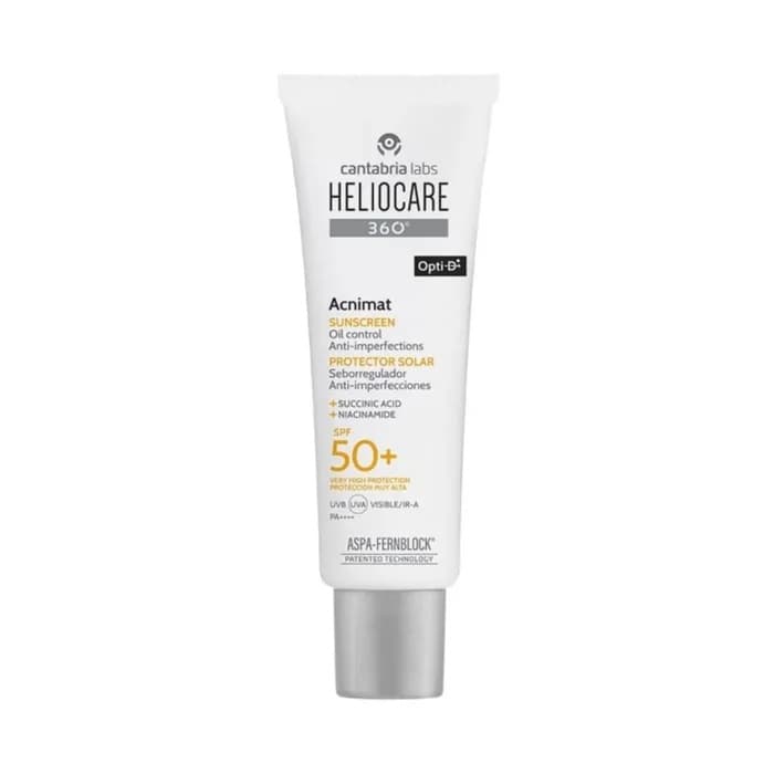 Heliocare 360 Acnimat SPF50+ Protezione Solare Anti-Imperfezioni Oil Control 50ml