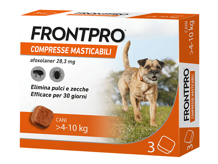 Frontpro*3cpr 4-10kg 28,3mg