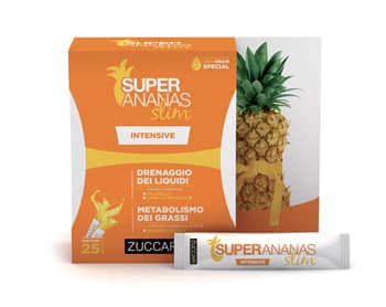 Super Ananas Slim Intensive Integratore Drenante 25 Bustine Stick