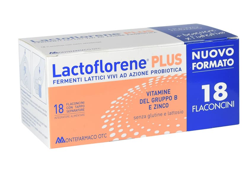 Lactoflorene Plus 18 Flaconcini 180 Ml