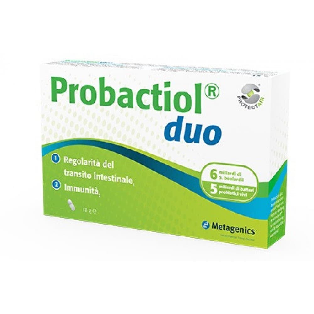 Probactiol Duo Integratore Di Fermenti Lattici 30 Capsule