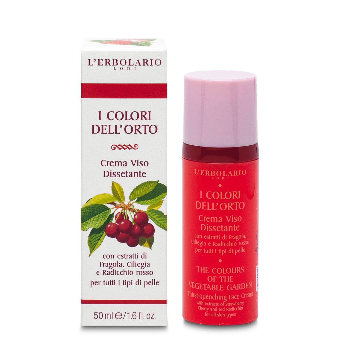 I colori rosso crema viso diss