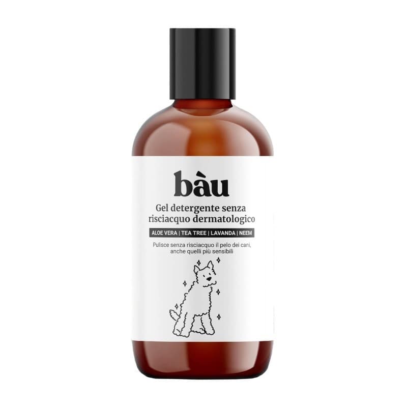 Bau gel detergente senza risciacquo dermatologico 250 ml