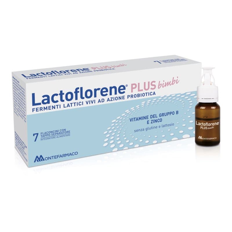Lactoflorene Plus Bimbi Integratore Fermenti Lattici 7 Flaconcini