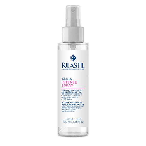 Rilastil Aqua - Intense Spray Idratante Intensivo Azione Lenitiva, 100ml