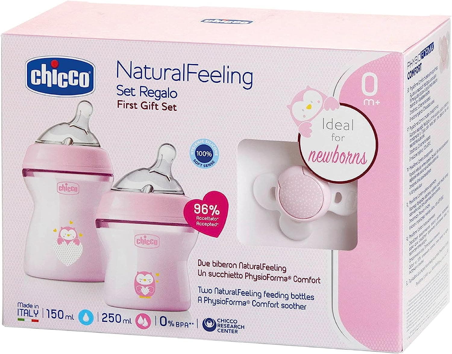 Chicco set regalo nat feel bimba