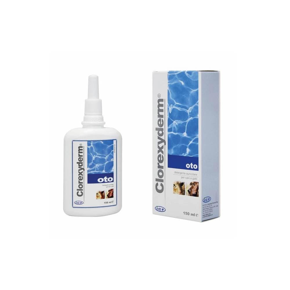 Icf Clorexyderm Oto Detergente Auricolare Cani E Gatti 150 Ml