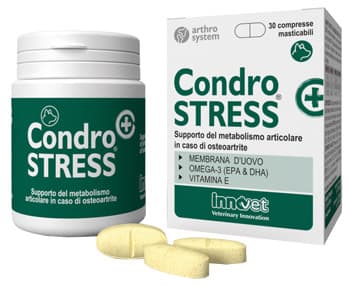 Innovet Condrostress+ Integratore Per Osteoartrite Cani 30 Compresse Masticabili