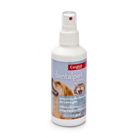 Candioli Dentalpet Spray Orale Cani E Gatti 125 Ml