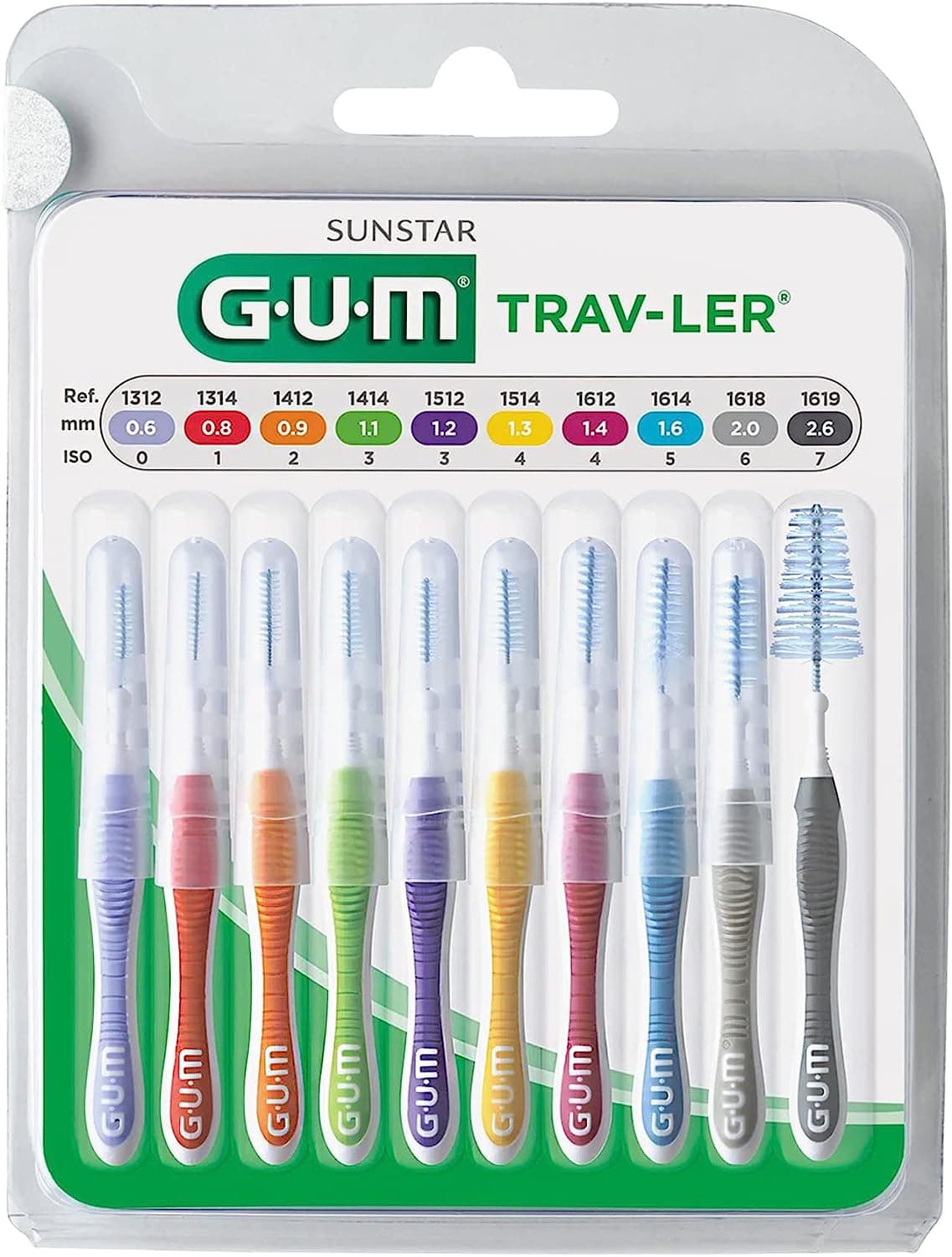 Gum Trav-ler Kit Scovolini Misti 10 Pezzi