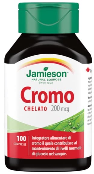 Jamieson cromo chelato 100 compresse - biovita srl