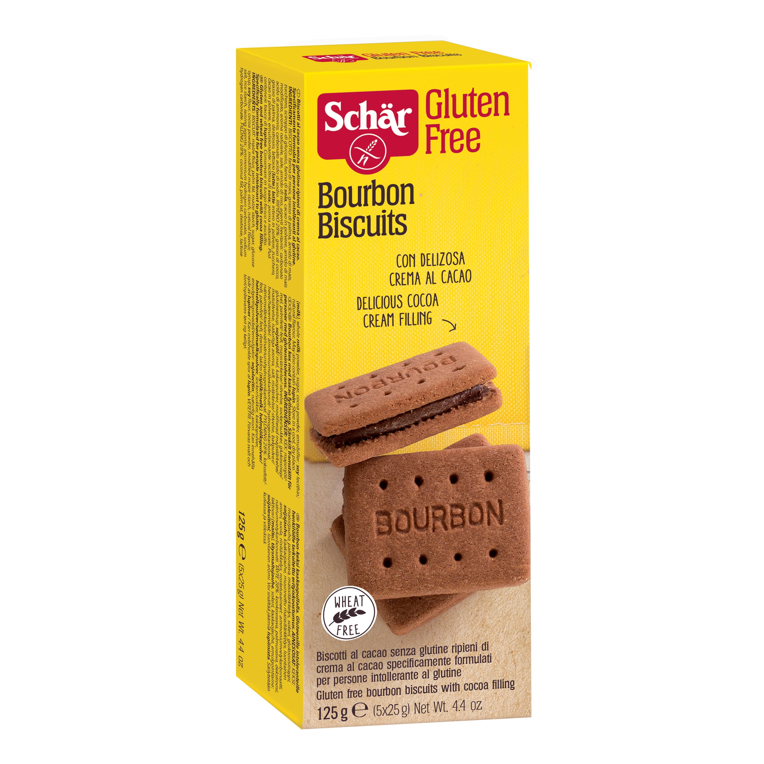 Schar biscuits bourbon 125g