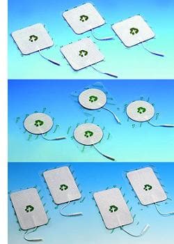 Tesmed Elettrodi 40x40 mm 4 Pezzi