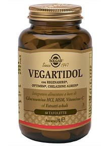 Solgar Vegartidol Integratore per Ossa e Cartilagini 60 tavolette