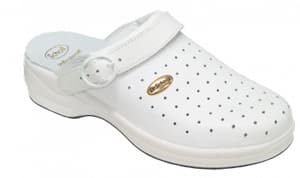 Dr. Scholl New Clog Bonus Fori Pelle Bianco n°36