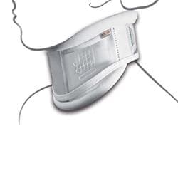 COLLARE CERVICALE NEW SCHANZ TRASPARENTE ALTEZZA REGOLABILEA VELCRO M