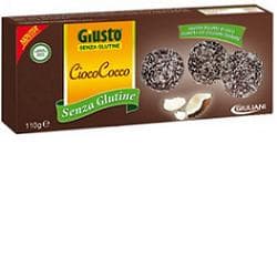 Giusto Ciocococco Biscotti Cioccolato e Cocco Senza Glutine
