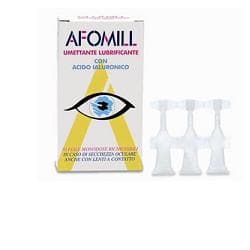 Afomill Lubrificante Gocce Oculari per Occhi Secchi 10 ml