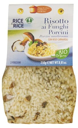 RICE&RICE RISOTTO AI FUNGHI PORCINI CON MISO 250 G