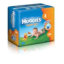 HUGGIES SUPERDRY 3 5/9 KG 20 PEZZI
