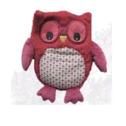 WARMIES PELUCHE TERMICO HOOTY ROSSO