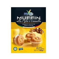 Sg Diet Muffin Mela Cannella 180 G