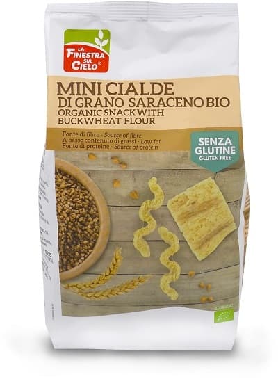 MINI CIALDE DI GRANO SARACENO BIO 100 G