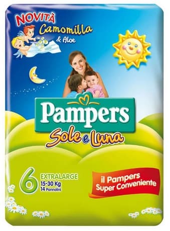 Sole e Luna Extralarge - Taglia 6 (15-30 kg) 13 Pannolini