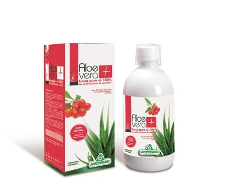 Specchiasol Succo Aloevera con Aloe Pura al 100% e Goji